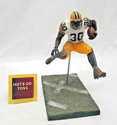 Ahman Green 2004 McFarlane NFL Series 8 Green Bay Packers Figure Cover