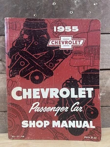 Oldtimer 1955 Chevrolet PKW Service Werkstatt Reparatur Handbuch - Bild 1 von 4
