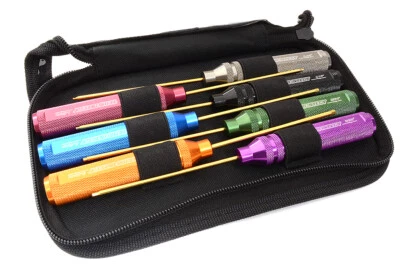 ProGrip 7pcs Ti-Nitride Allen Hex Wrench Set w/ Carrying Case (7) - Image 1 of 4