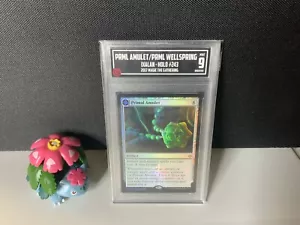 TCCG 9 PSA 9 CGC 9 (eq)FOIL Primal Amulet x1 ~NM~ Ixalan Magic the Gathering MTG - Picture 1 of 1