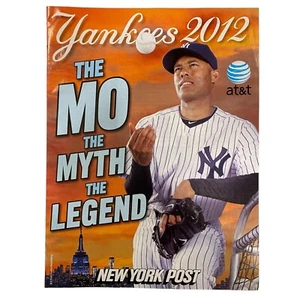 New York Post NEW YORK YANKEES NYY Mariano Rivera 2012 calendario de publicaciones AT&T - Imagen 1 de 5