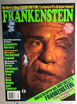 FRANKENSTEIN Gorezone Special #27 horror film magazine (1994) - Image 1 of 3