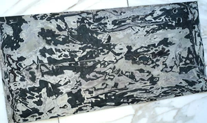LEDER TIP 35353-LE, Lederreste, Bastelleder "Lemaro", schwarz & grau - Bild 1 von 2