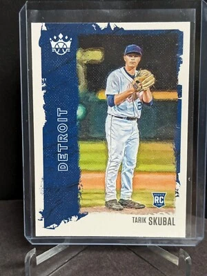 2021 Diamond Kings #132 Tarik Skubal RC SP - Image 1 of 2