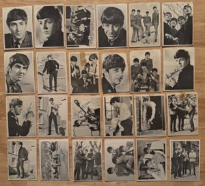 29 CARDS THE BEATLES BUBBLE GUM BAZOOKA 1st SERIE - Picture 1 of 4