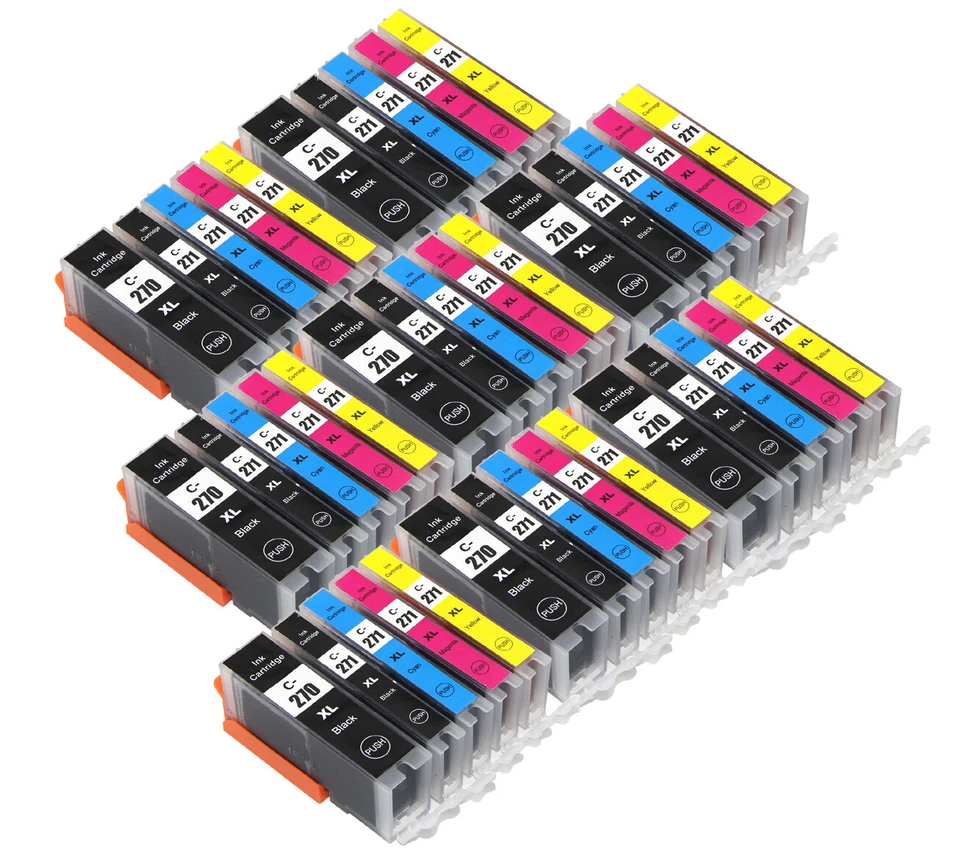 40PK PGI 270 CLI 271 XL Ink Cartridges Compatible for Canon MG5720 TS5020 TS6020 - Image 1 of 1