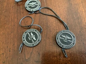 BREITLING Swiss Watch Officially Certified Chronometer Hang Tag lot of 3 - Picture 1 of 11
