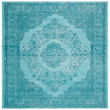 Safavieh Classic Vintage 6' Square Power Loomed Cotton Rug
