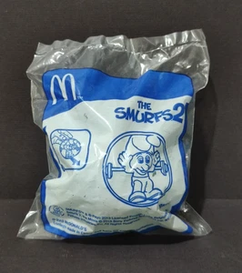 Nuevo en caja 2013 McDonald's Malasia Los Pitufos 2 Bromas Happy Meal Juguete Buen Estado - Imagen 1 de 3