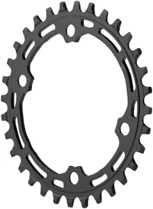 Plato Shimano FC-MT510-1 - 32t, 12 velocidades, asimétrico 96 BCD, negro - Imagen 1 de 2