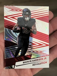 2025 Panini Revolution #83 Marvin Harrison Jr. Red Swirl Arizona Cardinals - Picture 1 of 2