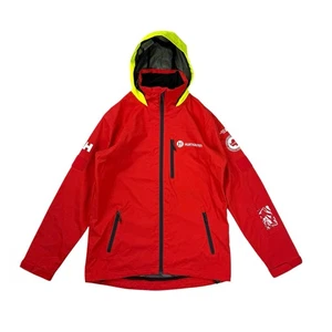 Helly Hansen Hurtigruten Jacket Size Small Red Sailing Yachting IAATO AECO - Picture 1 of 11