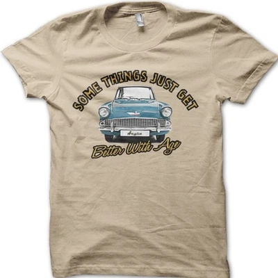 ANGLIA Some Things Just Get Better With Age Retro Motorsport Car T-Shirt 06139 - Image 1 of 2