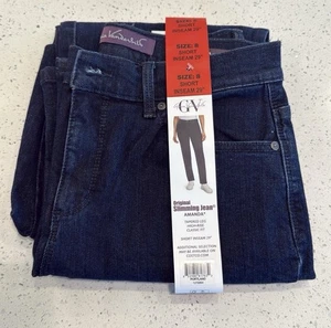 Gloria Vanderbilt Original Schlankmacher Jeans Amanda Denim, Größe 8, kurz, Schrittlänge 29" - Bild 1 von 6