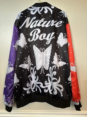 CHAQUETA “ROBA” NATURE BOY RIC FLAIR 3XL ¡TOTALMENTE NUEVA CON ETIQUETAS! ¡MERCANCÍA OFICIAL WWE! Foto 1 de 4