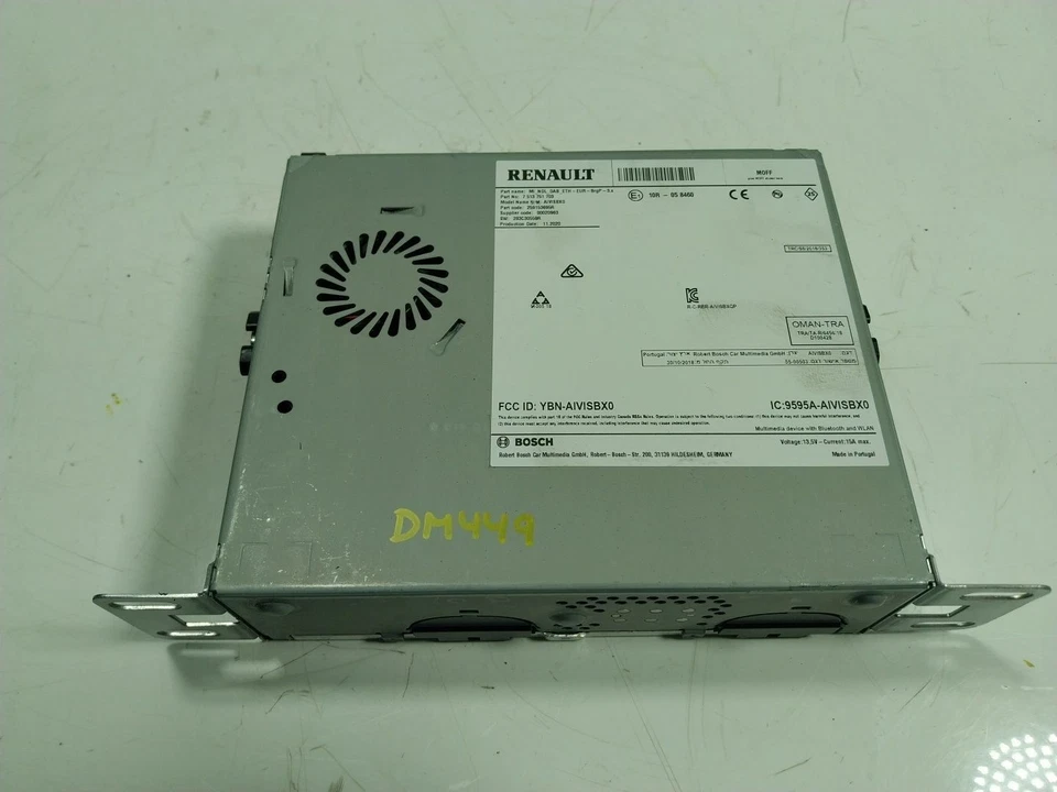 259153695R SISTEMA AUDIO / RADIO CD / 259153695R / 17376164 PARA RENAULT MEGANE - Imagen 1 de 4