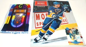 Beckett Hockey Monthly Nov./Dec. 1990 Issue #2 Brett Hull St.Louis Blues - Picture 1 of 3