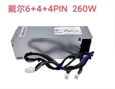 Dell Power Supply PSU D260EBM-00 L260EBM-01 WYHR8 H260EBM-01 AC260EBM-01 260W - Image 1 of 4