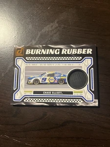 2024 Chase Elliott Burning Rubber Relic Card - Bild 1 von 2