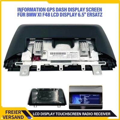 6.5" Information GPS Dash Display Screen 9322123 for 2016-2018 BMW X1 X2 F48 - Bild 1 von 4