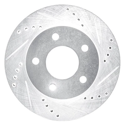 For Oldsmobile Cutlass Cruiser 87-94 Brake Rotor DFC Premium Drilled & Slotted — 第 1/4 张图片