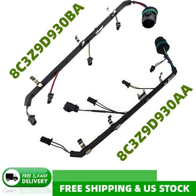 Kit de arnés de cableado de inyector de combustible izquierdo derecho para Ford Powerstroke 2008-2010 6,4 L Foto 1 de 4