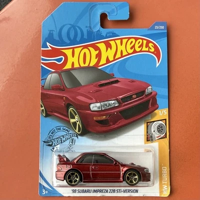Mattel Hot Wheels Die Cast 1998 Subaru Impreza 22B versión STi Foto 1 de 4