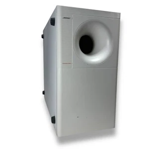 Bose Acoustimass 6 sistema di altoparlanti home theater solo subwoofer BIANCO - testato - Foto 1 di 9