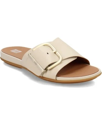Nueva Sandalia Fitflop Gracie Maxi Hebilla Cuero Slides Talla 7 Vacaciones - AGOTADA TALLA Foto 1 de 4