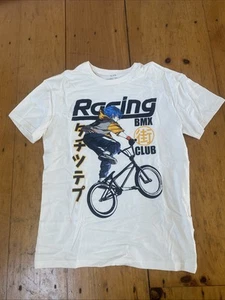 C&A Racing BMX Anime T-Shirt  Size 14Y (170CM) - Picture 1 of 2