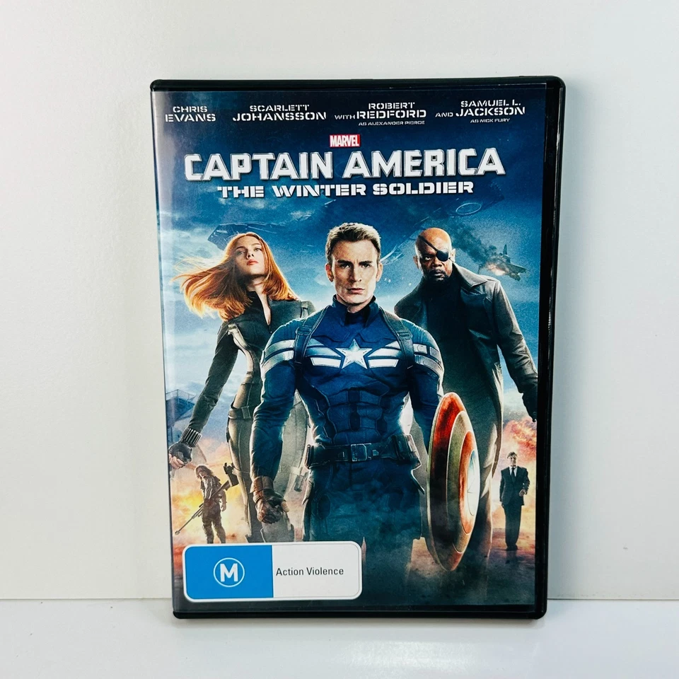 Captain America: The Winter Soldier (DVD 2014) Fast Free Post - image 1 of 1
