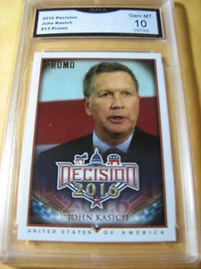 JOHN KASICH 2016 DECISIÓN PROMO ORO # 13 GRADO 10 L@@K - Imagen 1 de 1
