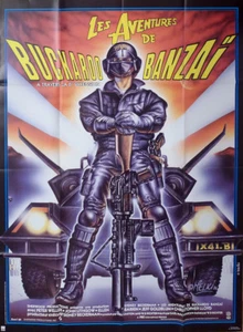 DIE ABENTEUER VON BUCKAROO BANZAI - ORIGINAL GROSSES FRANZÖSISCHES FILMPLAKAT - Bild 1 von 1