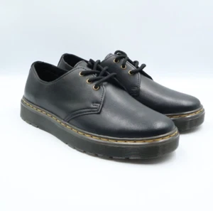 Dr. Martens AirWair Zavala Lo Oxford Leather Shoes Lace-Up Round Toe Walking - Picture 1 of 6