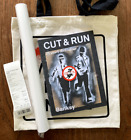 Banksy ? Cut And Run Set. Sticker, Book, Tote Bag, Posters X2 With Receipt Copy