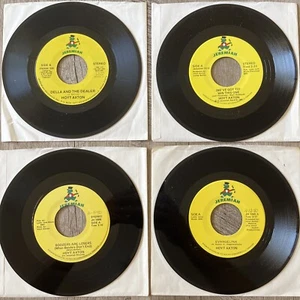 HOYT AXTON Vinyl Records LOT: Four 45 rpm Singles CLASSIC Jeremiah OBSCURE - Foto 1 di 10