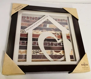 Creative Cuts Wall Decor " Home Is Where The Heart Is" New View Gifts & Access. - Picture 1 of 11