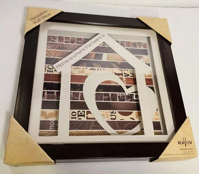 Creative Cuts Wall Decor " Home Is Where The Heart Is"  New View Gifts & Access. - Image 1 of 4