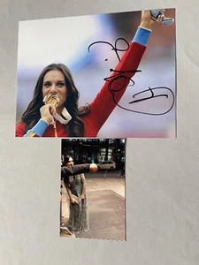 JELENA ISSINBAJEWA 2 x Olympiasiegerin 2004/2008 signed Foto 20x25 in-person - Bild 1 von 1