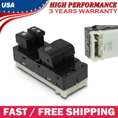 For Nissan Frontier 2.5L L4 2007 -2018 Front Driver Side Power Window Switch - Image 1 of 4