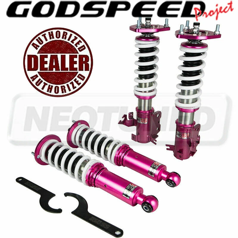 GODSPEED MONOSS COILOVER LOWERING KIT ADJUSTABLE DAMPING FOR INFINITI I30 96-99 Foto 1 de 4