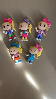 Jojo Siwa Super Girl Mystery Collectible Figure Nickelodeon 2019 & 2020 Lot Of 5 - Image 1 of 4
