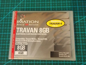 SEALED! Imation Travan-4 8GB Cartridge Black Watch 4 GB / 8 GB - Afbeelding 1 van 1