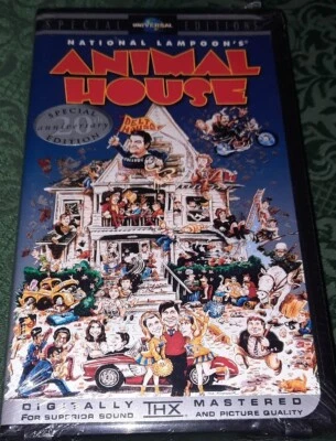 National Lampoon's Animal House Special Editions Clamshell VHS NEW  - Image 1 of 2