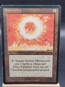 1x Sol Ring - German - FBB - EDH - Vintage - Modern #2617 - Picture 1 of 2