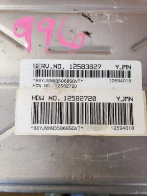 Caja Brain Motor/Motor BUICK LESABRE 04 05 Foto 1 de 2