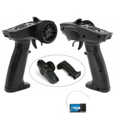Plastic 3CH Digital Remote Control Transmitter and Receiver For RC Car Boat Accs - Image 1 of 4