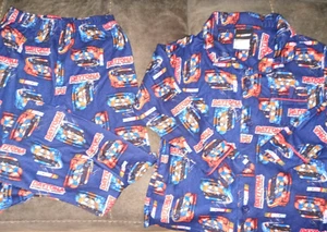 Nascar Daytona boys size 6 flannel 2 pc pajama set pj - Picture 1 of 5