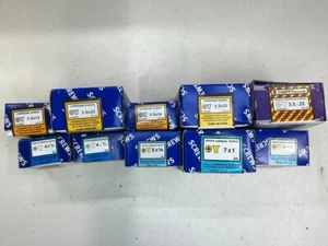 10 Boxes Wood Screws Assorted Sizes Job Lot Deal Pozi Countersunk ZYP BZP EB - Picture 1 of 24