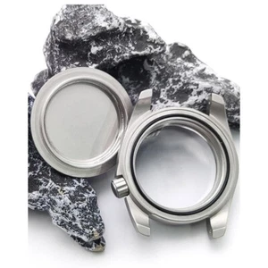 Kit de mise à niveau boîtier de montre en acier inoxydable 41 mm boîtier brossé pour mouvement NH35/NH36 - Photo 1 sur 5